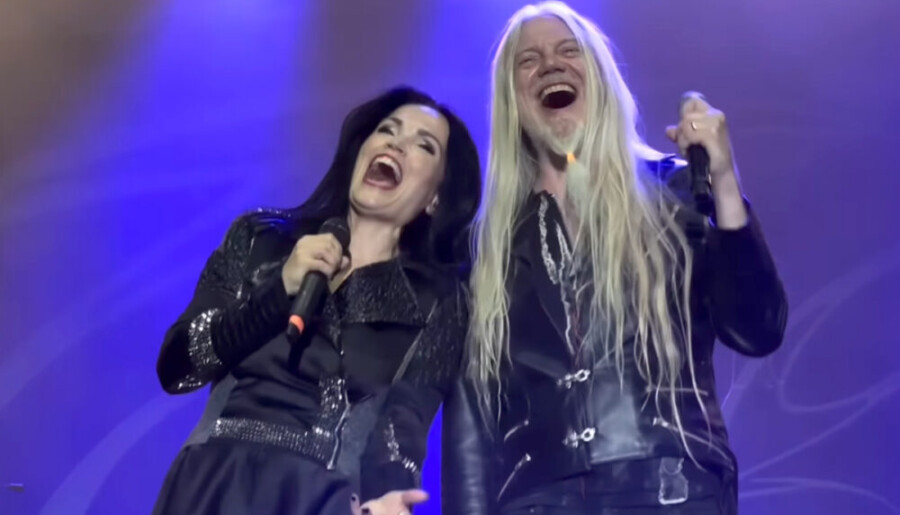 Tarja y Marko Hietala en Concepción