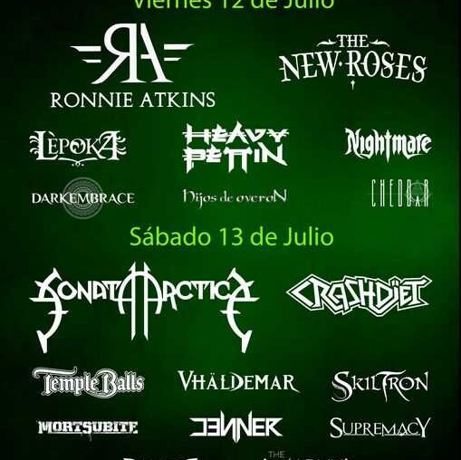 Publicados los horarios del Zurbaran Rock Burgos 2024