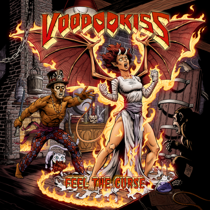 Portada del nuevo disco de VOODOO KISS