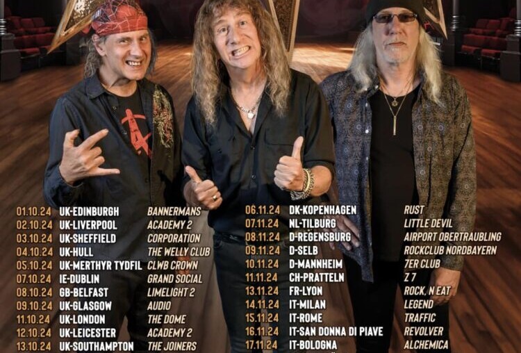 Fechas del tour europeo de Anvil