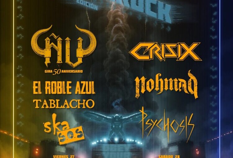 Cartel del festival murciano BullRock Fest