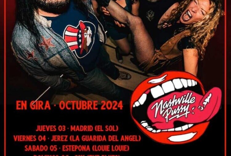 En octubre nueva gira de Nashville Pussy en España