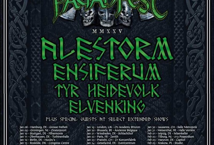 Vuelve el Paganfest tras 10 años de ausencia con Alestorm, Ensiferum, Tyr entre otros