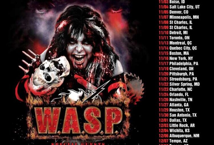 W.A.S.P. presenta el tour llamado “Album One Alive 2024 US Tour”