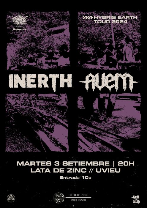 Agenda: Inerth + Avern en Oviedo