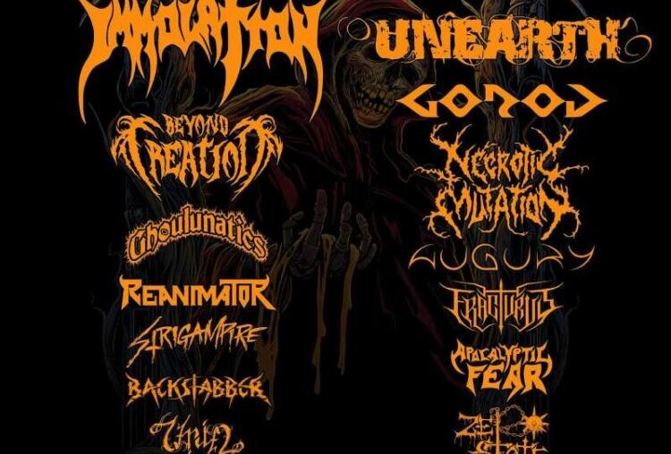 Confirmaciones y cartel en el Trois-Rivières MetalFest 2024 de Canadá