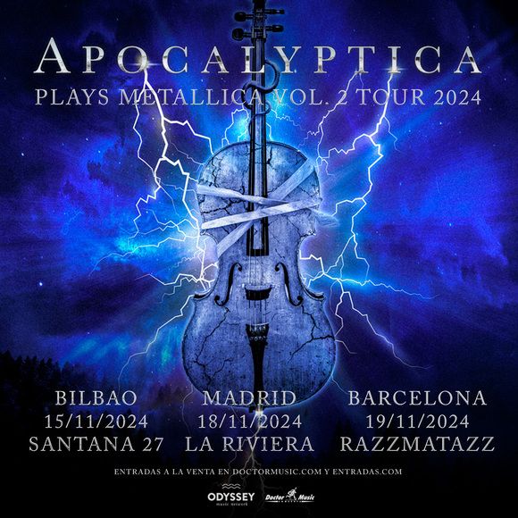 Apocalyptica plays Metallica Vol.2 Tour 2024