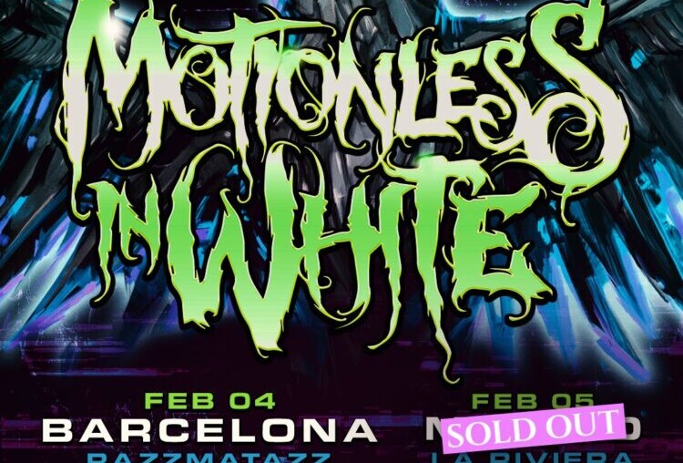 Motionless in White reivindicará el metal/rock moderno en febrero de 2025