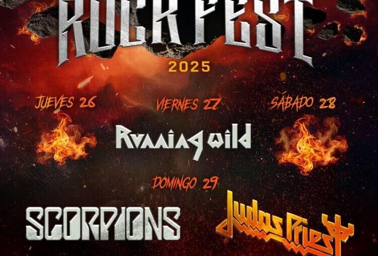 Primeros Cabezas de Cartel del Rock Fest 2025