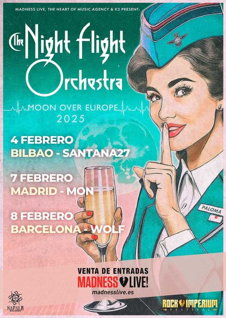 The Night Flight Orchestra Tour