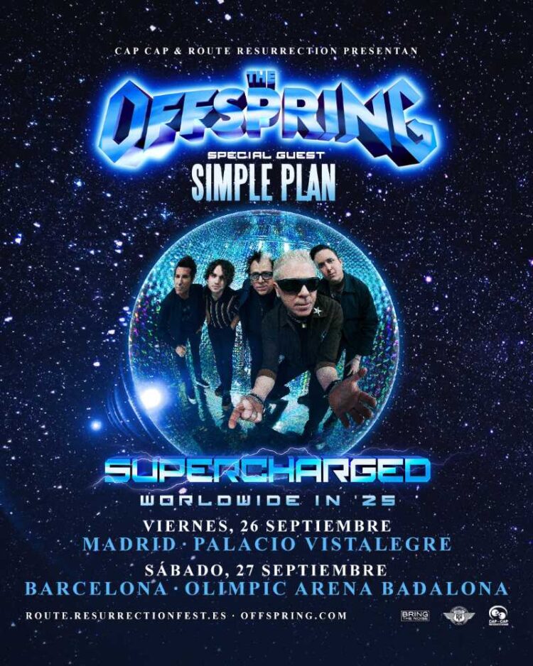 The Offspring en Madrid y Barcelona