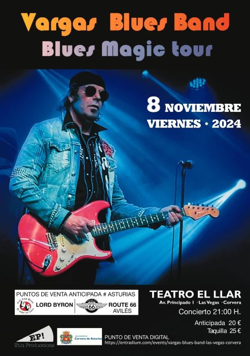 Agenda: Vargas Blues Band en Corvera