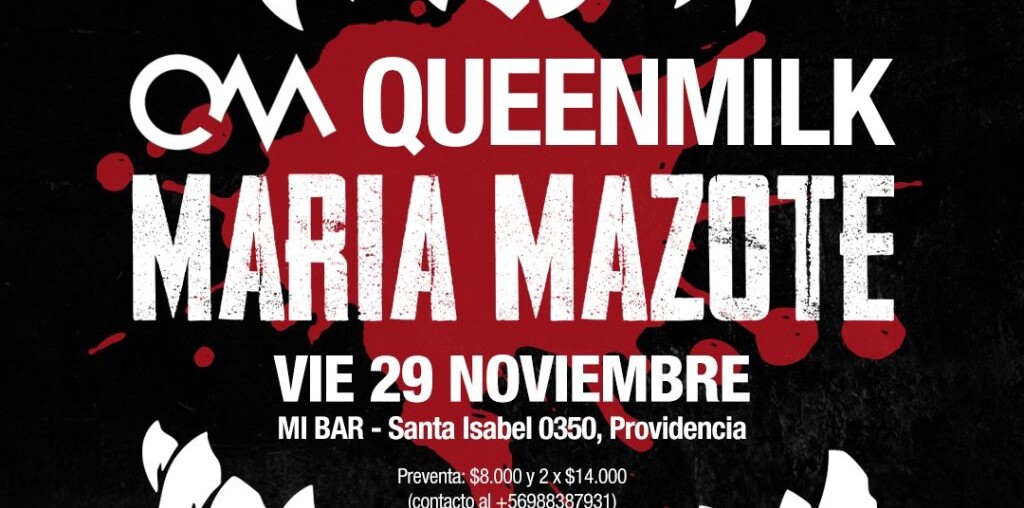 QueenMilk y María Mazote en MiBar: 29 de noviembre