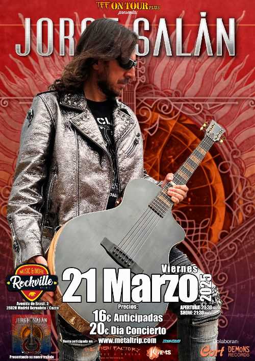 Jorge Salan en Sala Rockville