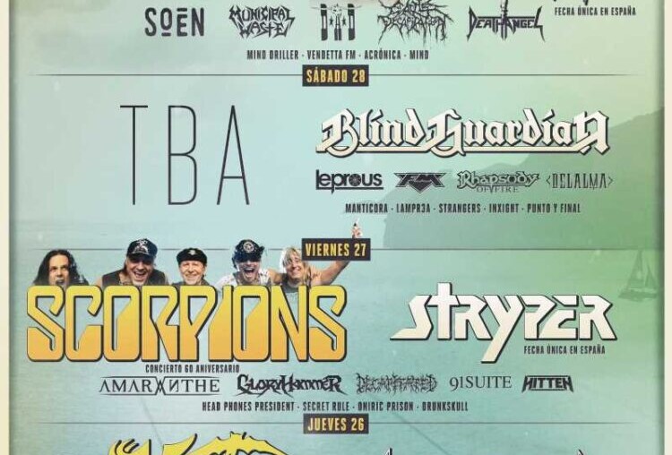 Casi completo el cartel del Rock Imperium Festival 2025