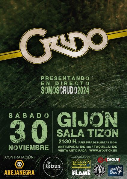 Agenda: Crudo en Gijón