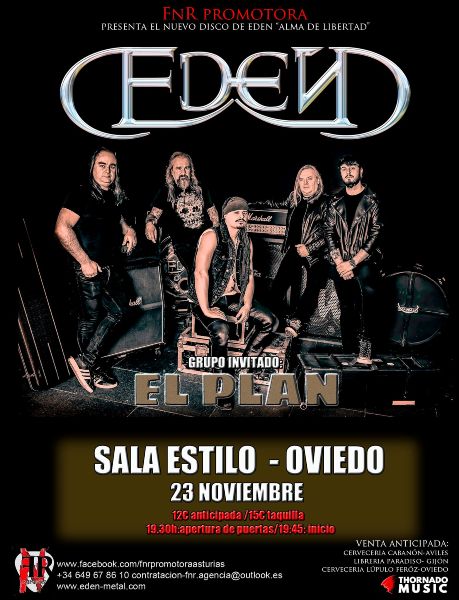 Agenda: Eden + El Plan en Oviedo