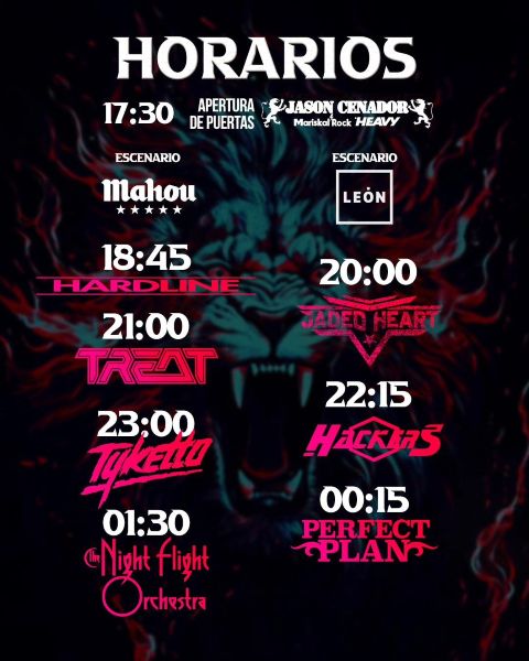 Lion Rock Fest 2024: Horarios Oficiales