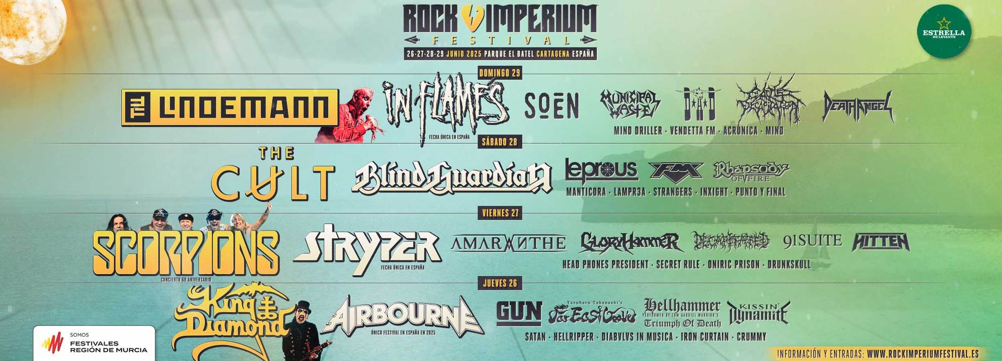 Noticias: Rock Imperium + The  Hellacopters + Storace