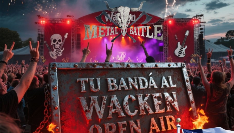 Tu banda podria ir al Wacken Open Air – WackenMetalBattle tambien en Chile