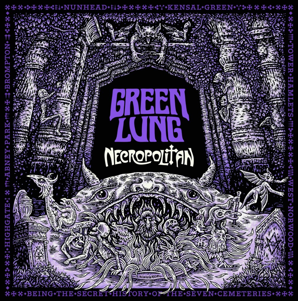 GREEN LUNG Regresan Con Su Cuarto Álbum “Necropolitan” y Lanzan “Evil in this House”