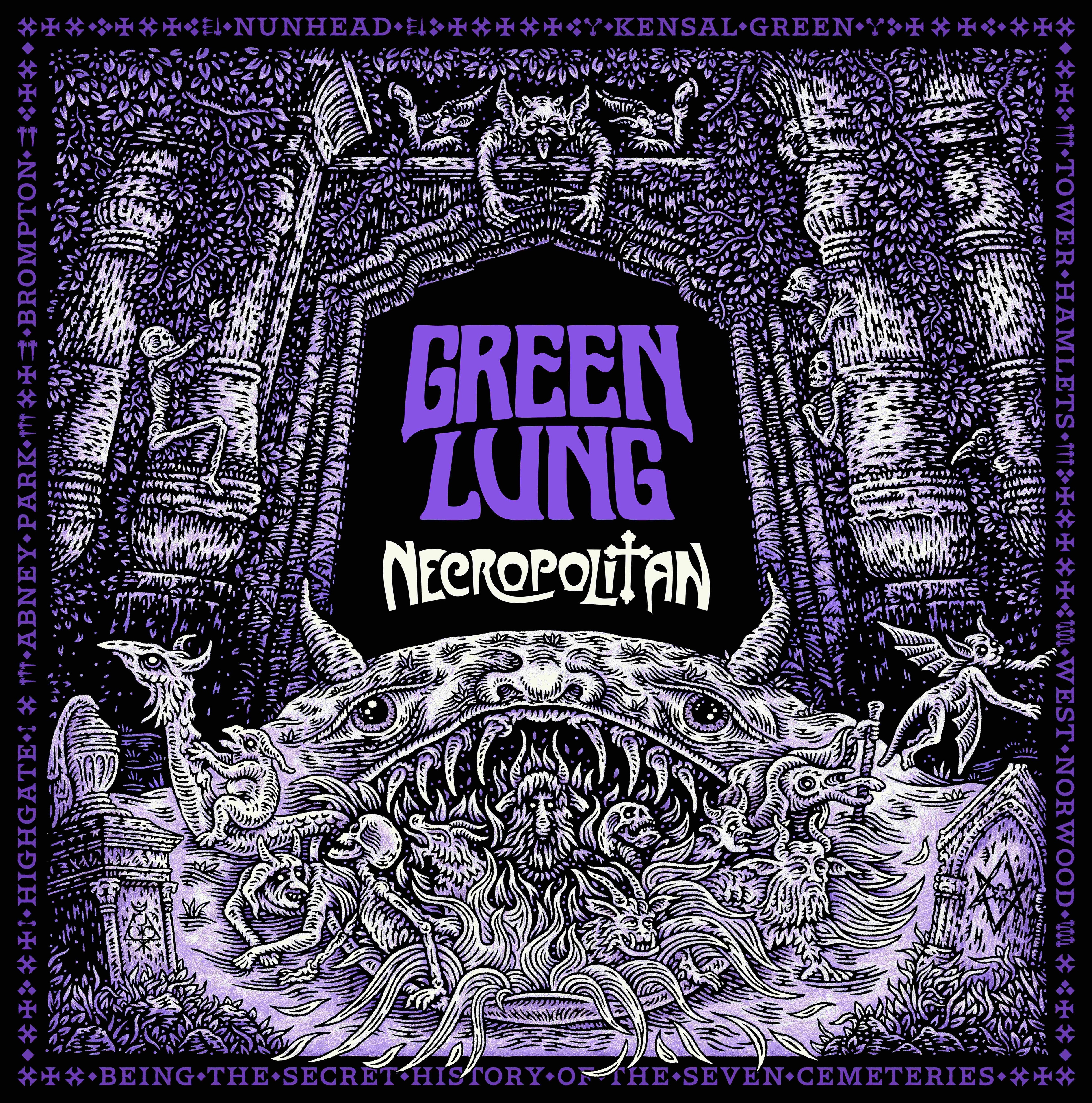 GREEN LUNG Regresan Con Su Cuarto Álbum “Necropolitan” y Lanzan “Evil in this House”