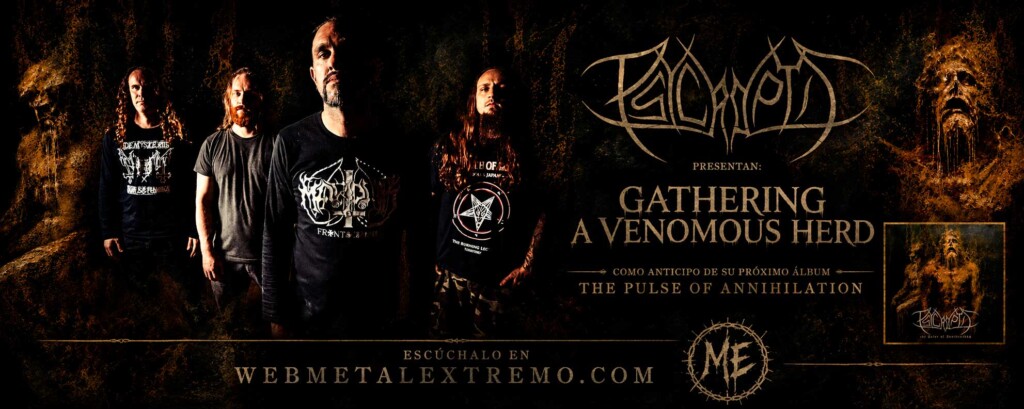¡Ya está aquí lo nuevo de Psycroptic: “Gathering A Venomous Herd”!