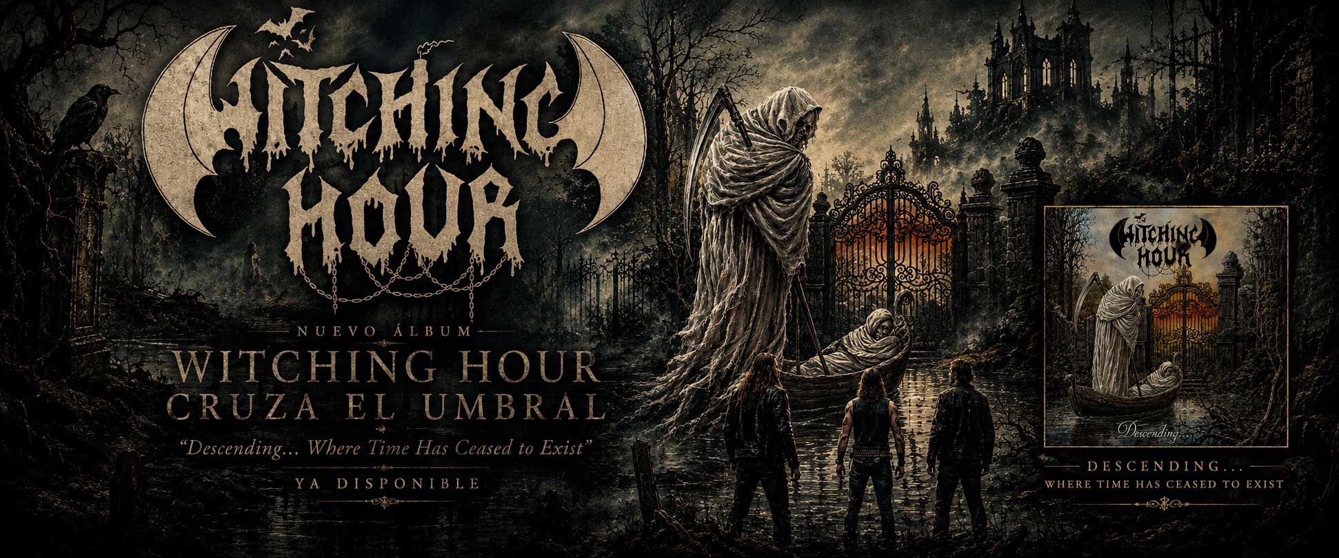 witching-hour-presentan-“descending…-where-time-has-ceased-to-exist”-y-reivindican-el-metal-de-la-vieja-escuela