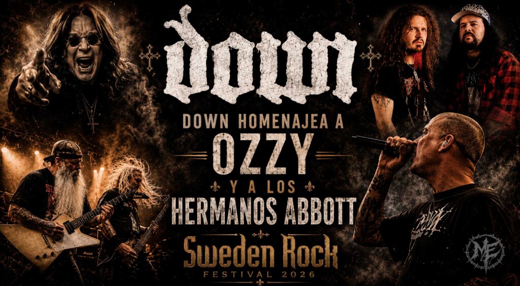 DOWN rinde homenaje a Dimebag, Vinnie y Ozzy en el Sweden Rock Festival