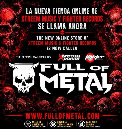 Xtreem Music y Fighter Records se funden para crear “Full of Metal”, su nueva y definitiva tienda online – Atanathos