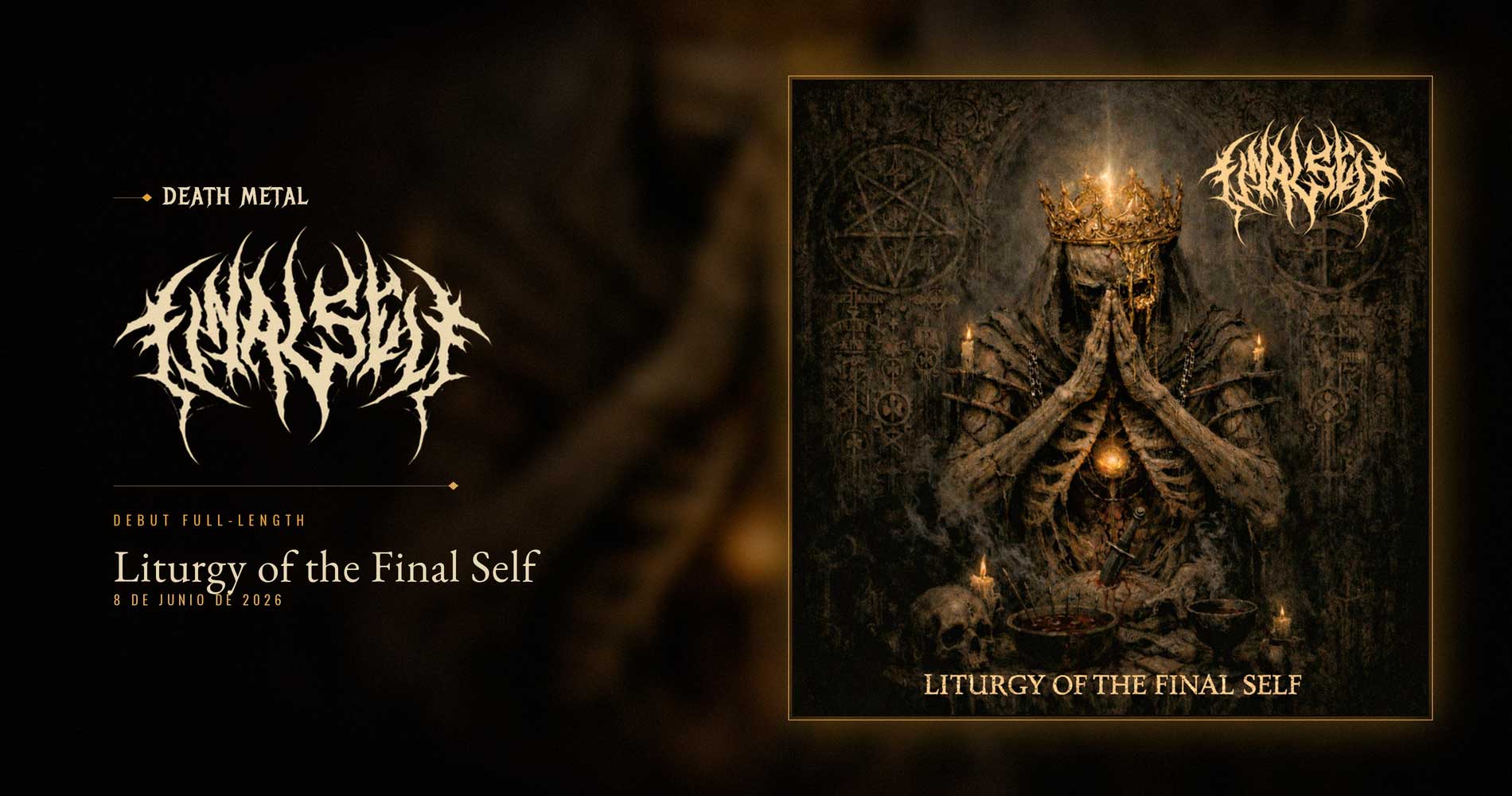 Final Self debutan con “Liturgy of The Final Self”, su primera incursión en el death metal