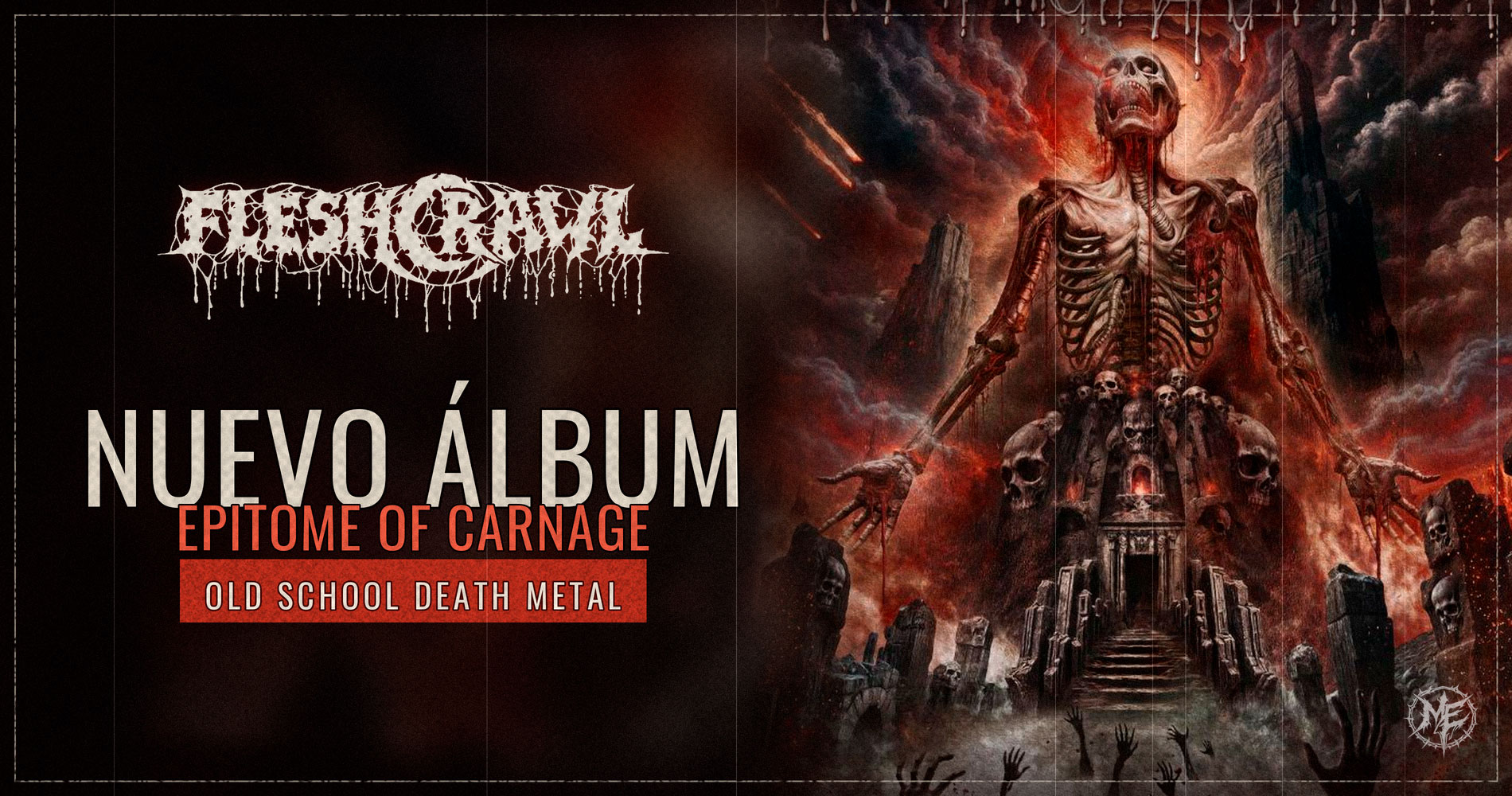 Fleshcrawl regresan con “Epitome of Carnage”, su décimo álbum de estudio