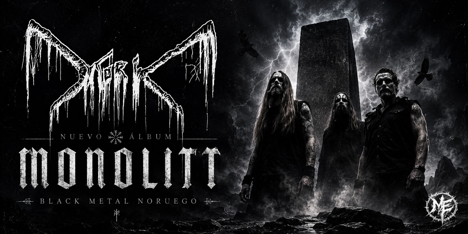 Mork publican “Monolitt”, nuevo golpe de black metal noruego bajo el sello Peaceville Records