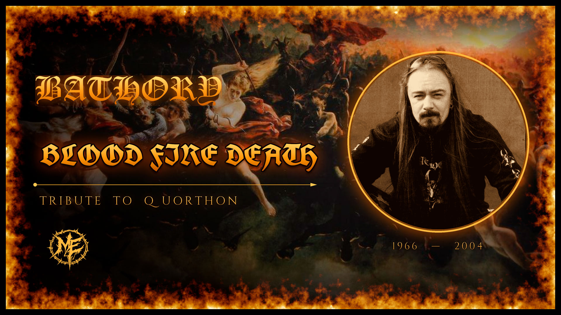 Rinde homenaje a Bathory: Blood Fire Death se presenta en Lituania