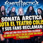 Sonata Arctica agota el Teatro Coliseo y sus fans reclaman: ¿Por qué una sola fecha para celebrar 30 años en Chile?