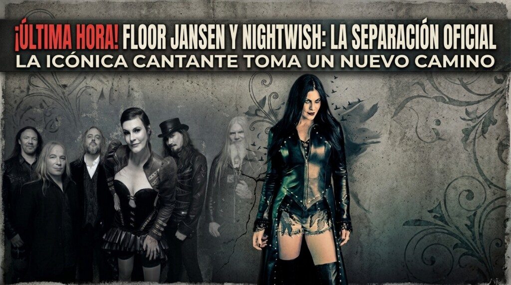 Nightwish y Floor Jansen separan sus caminos: la banda grabará un nuevo álbum en 2027